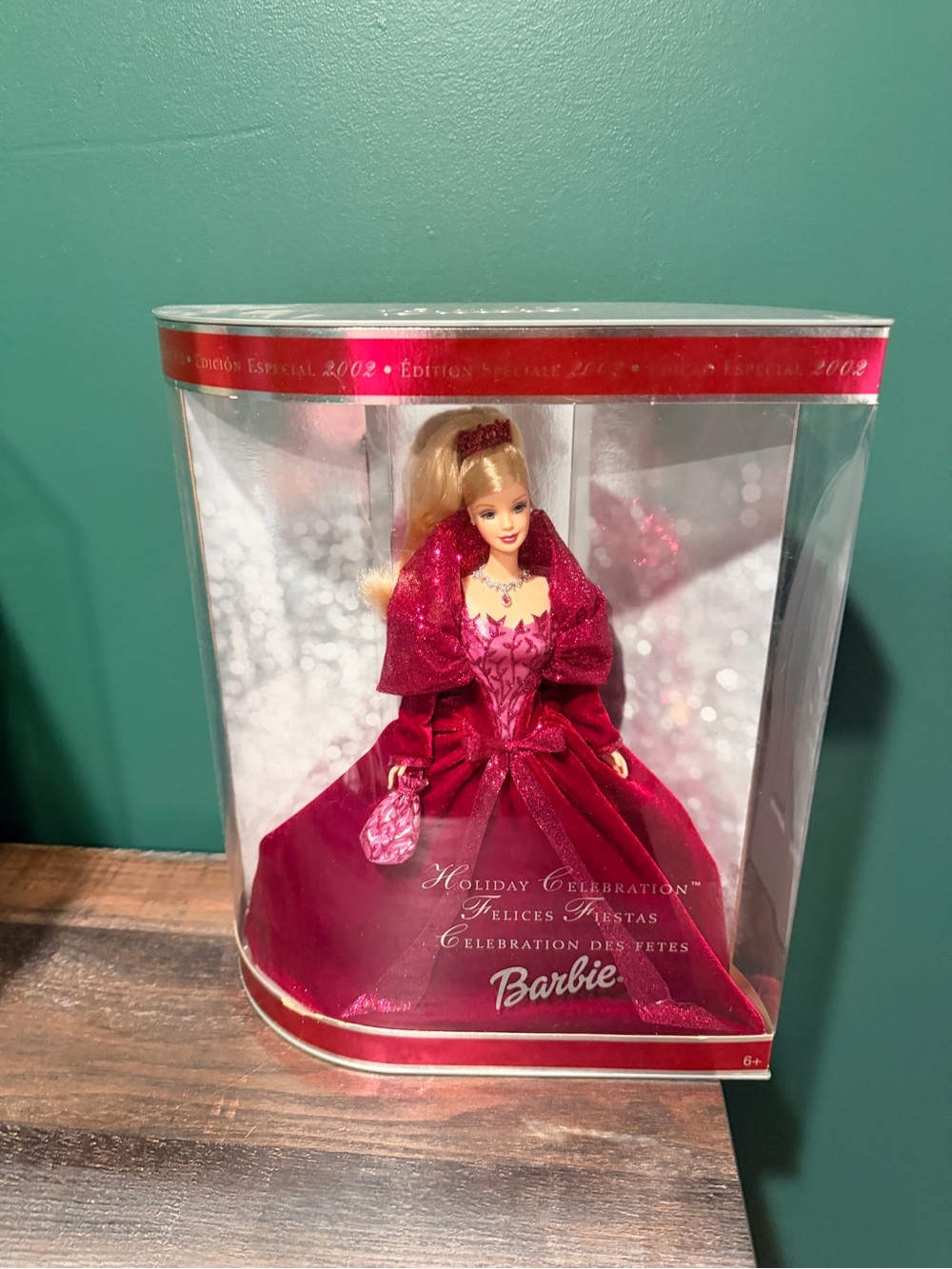 Barbie in holiday box — not a bath/body product